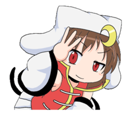 The Japanese cursive syllabary.HA~N+0~9 sticker #9833792