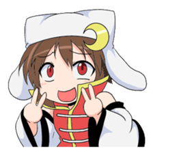 The Japanese cursive syllabary.HA~N+0~9 sticker #9833793