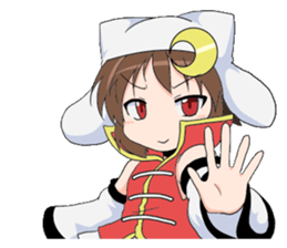 The Japanese cursive syllabary.HA~N+0~9 sticker #9833794