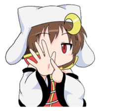 The Japanese cursive syllabary.HA~N+0~9 sticker #9833795