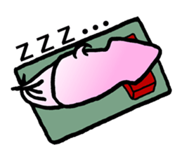 squid of the bad person face sticker #9833991