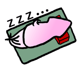 squid of the bad person face sticker #9833991