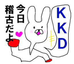 The KARAKE RABBIT sticker #9834007