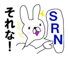 The KARAKE RABBIT sticker #9834016