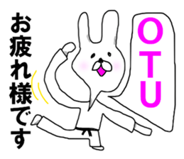 The KARAKE RABBIT sticker #9834024