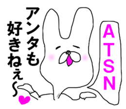 The KARAKE RABBIT sticker #9834038