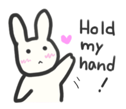 Bunny in love ! -ENGver- sticker #9834323