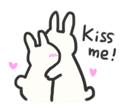 Bunny in love ! -ENGver- sticker #9834329