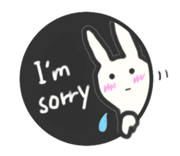 Bunny in love ! -ENGver- sticker #9834332