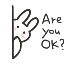 Bunny in love ! -ENGver- sticker #9834338