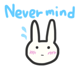 Bunny in love ! -ENGver- sticker #9834341