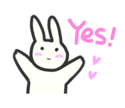Bunny in love ! -ENGver- sticker #9834342