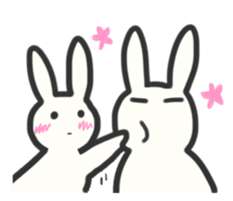 Bunny in love ! -ENGver- sticker #9834347