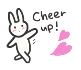 Bunny in love ! -ENGver- sticker #9834348