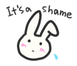 Bunny in love ! -ENGver- sticker #9834349