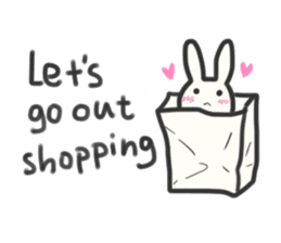 Bunny in love ! -ENGver- sticker #9834351