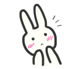 Bunny in love ! -ENGver- sticker #9834352