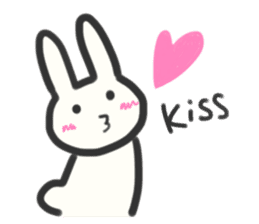 Bunny in love ! -ENGver- sticker #9834357