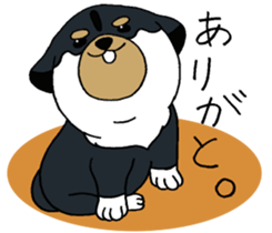 Shiba Inu baby. sticker #9834683