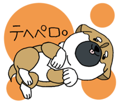 Shiba Inu baby. sticker #9834712