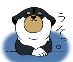 Shiba Inu baby. sticker #9834715