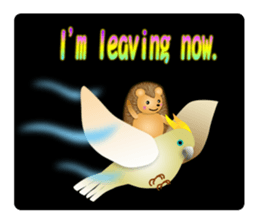 Hedgehog Hopi and popo and bouquet. sticker #9835235