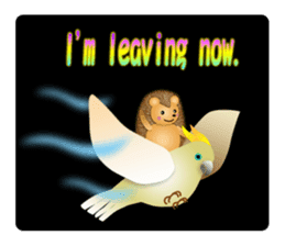 Hedgehog Hopi and popo and bouquet. sticker #9835235