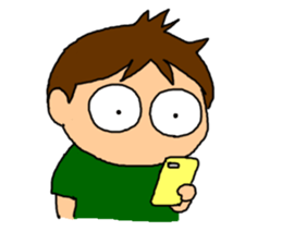 Single-edged eyelids "Niou-san" 6 sticker #9835706