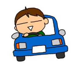 Single-edged eyelids "Niou-san" 6 sticker #9835723