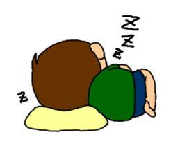 Single-edged eyelids "Niou-san" 6 sticker #9835729