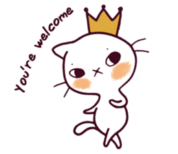 Fancy Fab Cat sticker #9836057