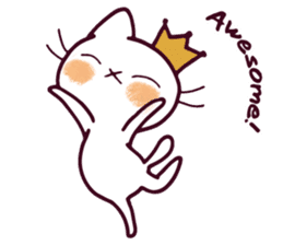 Fancy Fab Cat sticker #9836059