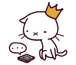 Fancy Fab Cat sticker #9836061