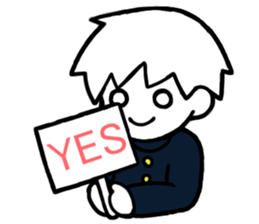 Japanese school days2 sticker #9836376