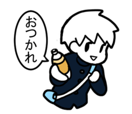 Japanese school days2 sticker #9836392