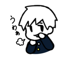 Japanese school days2 sticker #9836397