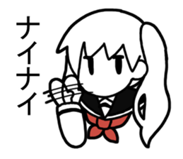 Japanese school days2 sticker #9836400