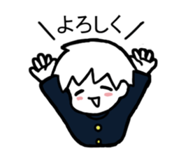 Japanese school days2 sticker #9836404