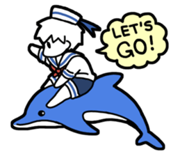 Japanese school days2 sticker #9836405