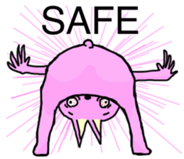 hanatare cat and rabbit wearing a tie sticker #9836666