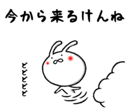 the hakata rabbit sticker #9836708