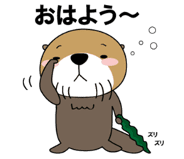 Every day of Sea otter(ver. My favorite) sticker #9837068
