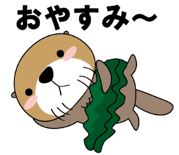 Every day of Sea otter(ver. My favorite) sticker #9837070