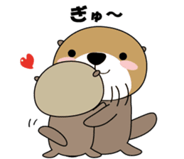 Every day of Sea otter(ver. My favorite) sticker #9837073