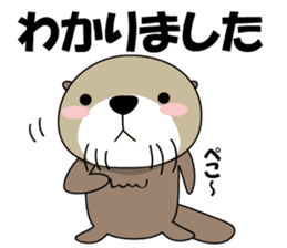 Every day of Sea otter(ver. My favorite) sticker #9837080