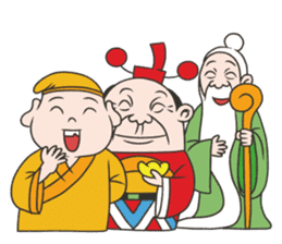 Three Gods sticker #9837319