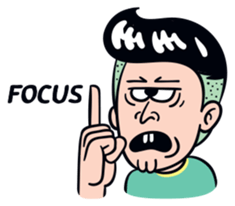 Cheeky man(English Ver.) sticker #9837438