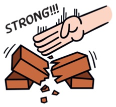 Cheeky man(English Ver.) sticker #9837452