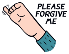 Cheeky man(English Ver.) sticker #9837455