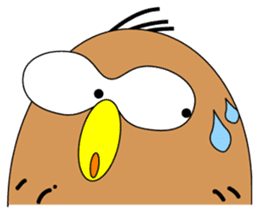 Strange Owl sticker #9837460